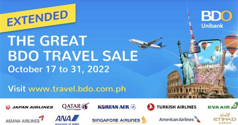 visit bdo.com.ph|bdo travel sale 2022.